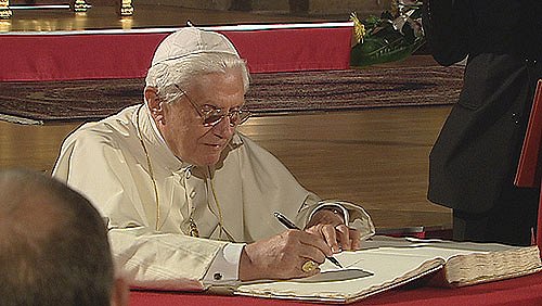 Tři dny s Benediktem - Z filmu - papież Benedykt XVI