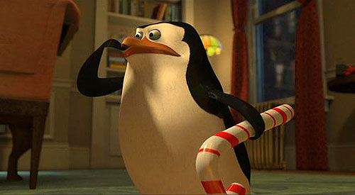 The Madagascar Penguins in a Christmas Caper - De la película