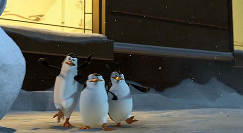 The Madagascar Penguins in a Christmas Caper - Van film