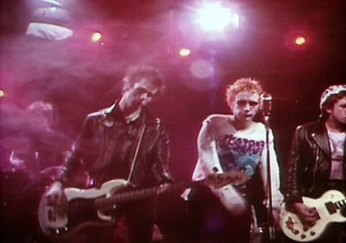The Great Rock 'n' Roll Swindle - Van film - Paul Cook, Sid Vicious, John Lydon, Steve Jones