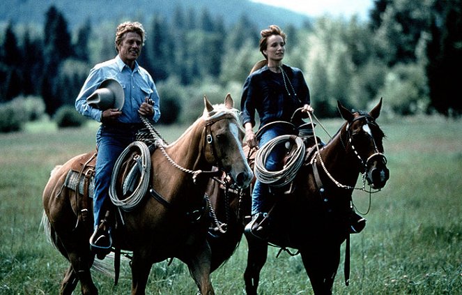 Zaříkávač koní - Z filmu - Robert Redford, Kristin Scott Thomas