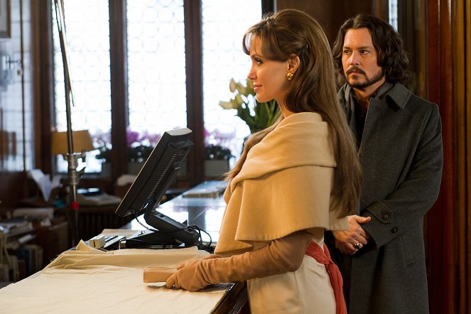 Turysta - Z filmu - Angelina Jolie, Johnny Depp