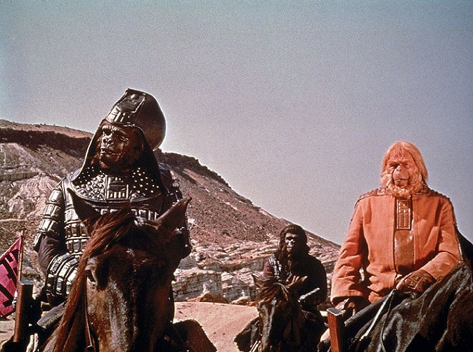 Beneath the Planet of the Apes - Photos - James Gregory, Maurice Evans