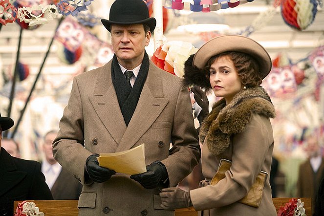 El discurso del Rey - De la película - Colin Firth, Helena Bonham Carter