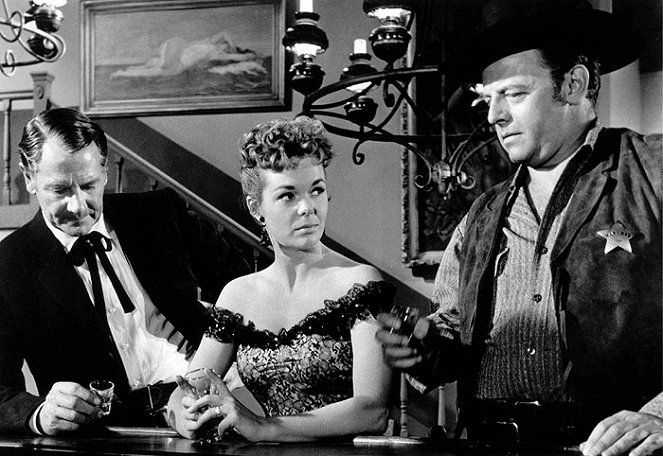 The Gunfight at Dodge City - Filmfotók - Joel McCrea, Nancy Gates, Harry Lauter
