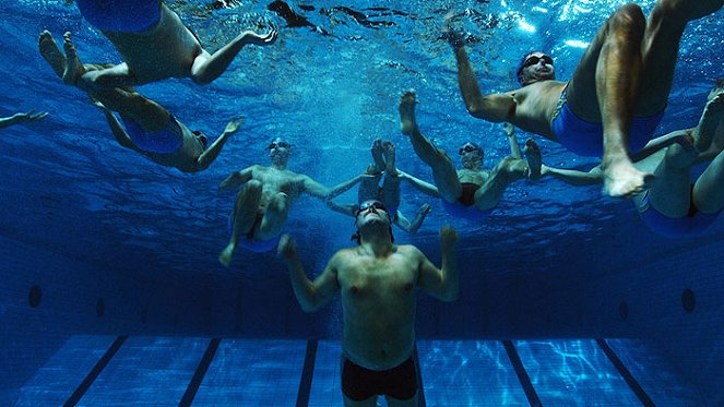 Män som simmar - Filmfotók