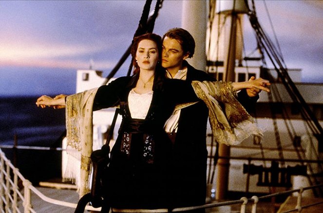 Titanic - Do filme - Kate Winslet, Leonardo DiCaprio