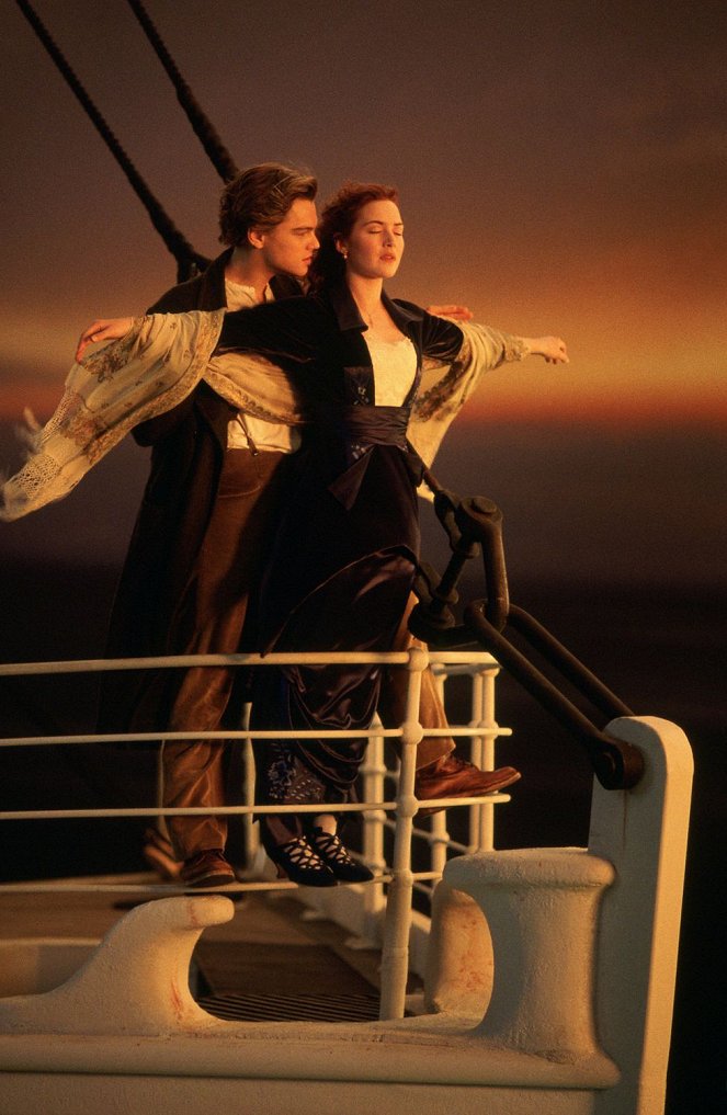 Titanic - Filmfotók - Leonardo DiCaprio, Kate Winslet