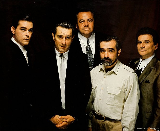 Mafiaveljet - Promokuvat - Ray Liotta, Robert De Niro, Paul Sorvino, Martin Scorsese, Joe Pesci