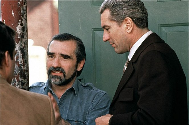 Mafiáni - Z natáčení - Martin Scorsese, Robert De Niro