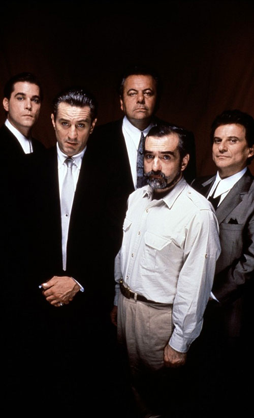 Uno de los nuestros - Promoción - Ray Liotta, Robert De Niro, Paul Sorvino, Martin Scorsese, Joe Pesci