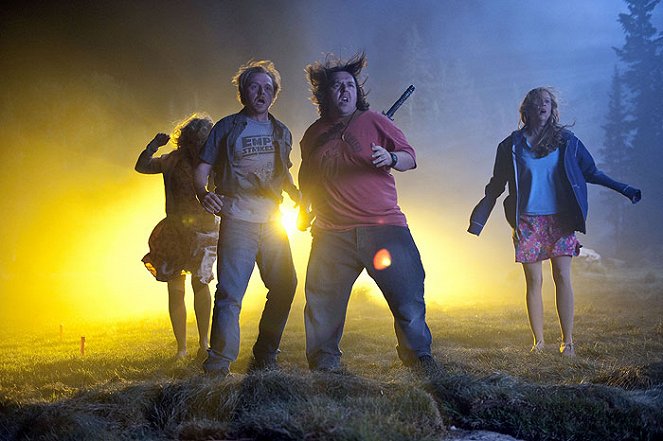 Paul - Ein Alien auf der Flucht - Filmfotos - Simon Pegg, Nick Frost, Kristen Wiig