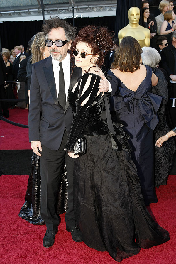 The 83rd Annual Academy Awards - Événements - Red Carpet - Tim Burton, Helena Bonham Carter