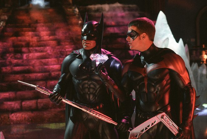 Batman i Robin - Z filmu - George Clooney, Chris O'Donnell