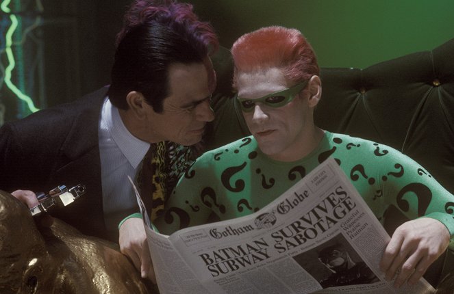 Mindörökké Batman - Filmfotók - Tommy Lee Jones, Jim Carrey