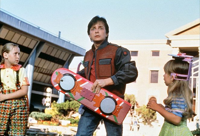 Regresso ao Futuro II - Do filme - Michael J. Fox