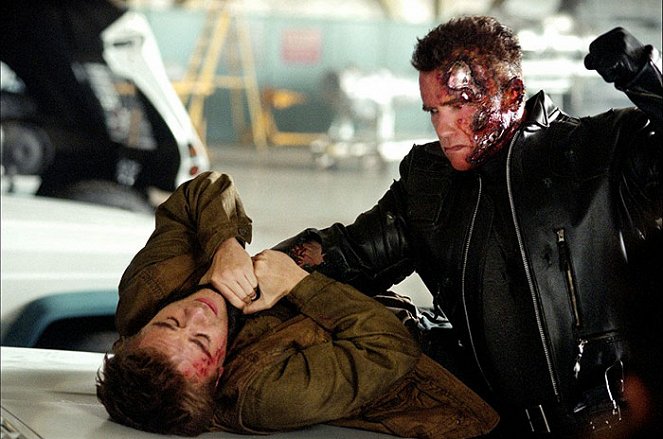 Terminator 3: La rebelión de las máquinas - De la película - Nick Stahl, Arnold Schwarzenegger
