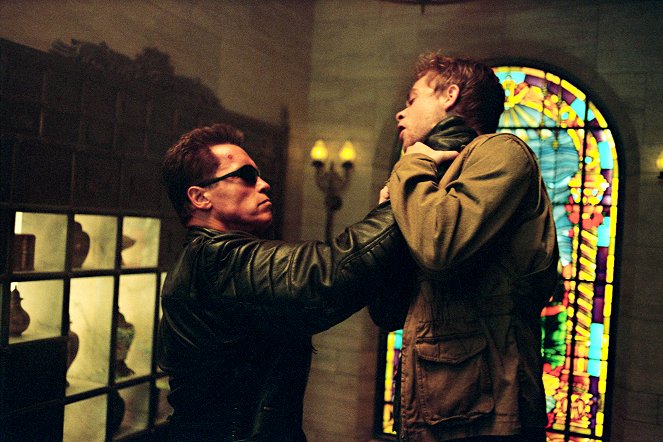 Terminator 3 – Rebellion der Maschinen - Filmfotos - Arnold Schwarzenegger, Nick Stahl