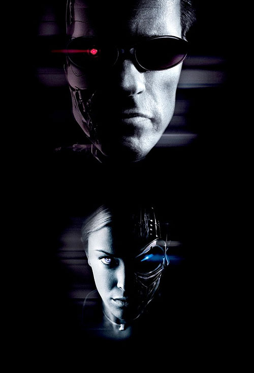 Terminator 3 – Rebellion der Maschinen - Werbefoto - Arnold Schwarzenegger, Kristanna Loken