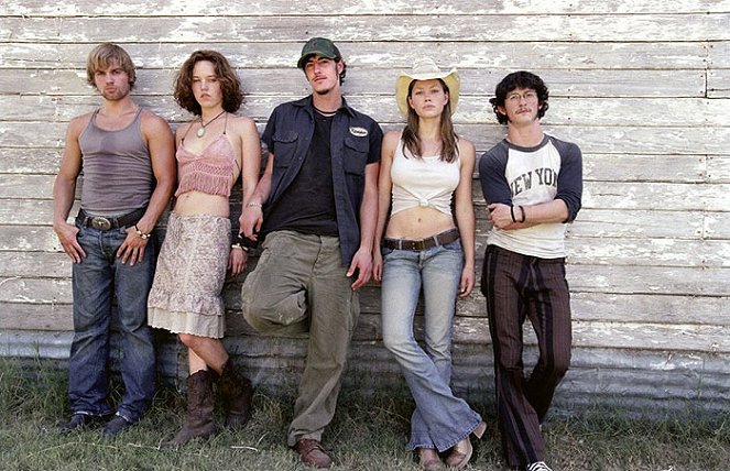Michael Bay's Texas Chainsaw Massacre - Werbefoto - Mike Vogel, Erica Leerhsen, Eric Balfour, Jessica Biel, Jonathan Tucker