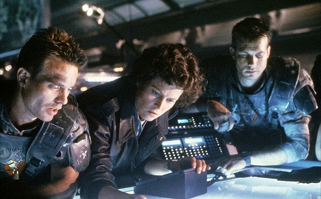 Aliens: El regreso - De la película - Michael Biehn, Sigourney Weaver, Bill Paxton