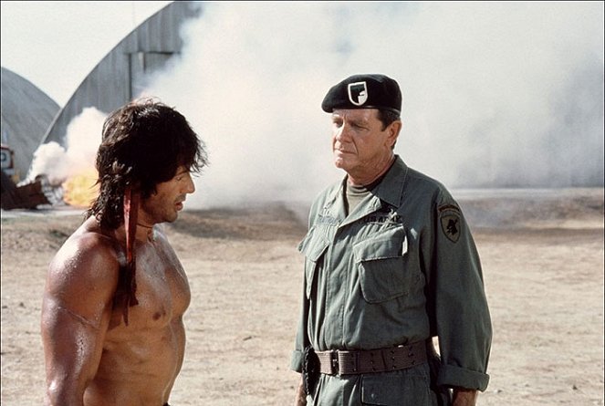 Rambo: Acorralado, parte II - De la película - Sylvester Stallone, Richard Crenna