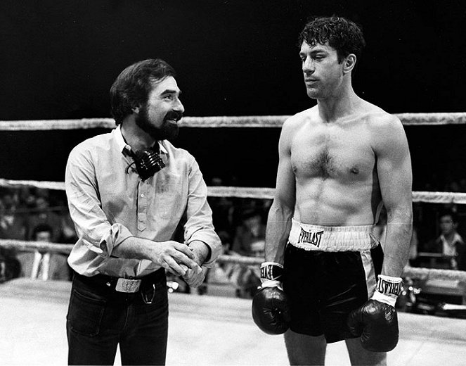 Dühöngő bika - Forgatási fotók - Martin Scorsese, Robert De Niro