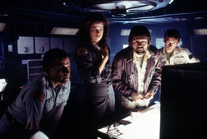 Obcy - 8. pasażer "Nostromo" - Z filmu - Ian Holm, Sigourney Weaver, Tom Skerritt, John Hurt