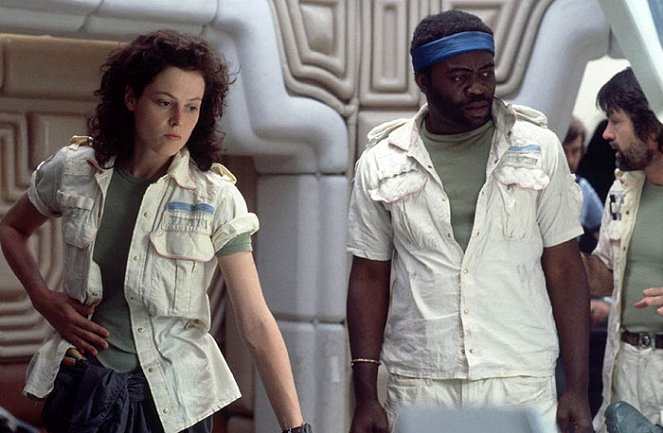 Alien - O 8.º Passageiro - Do filme - Sigourney Weaver, Yaphet Kotto, Tom Skerritt