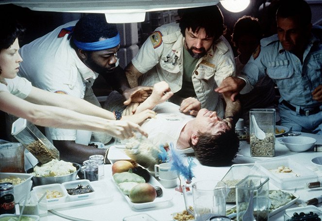 Alien - O 8.º Passageiro - Do filme - Yaphet Kotto, Tom Skerritt, John Hurt, Ian Holm