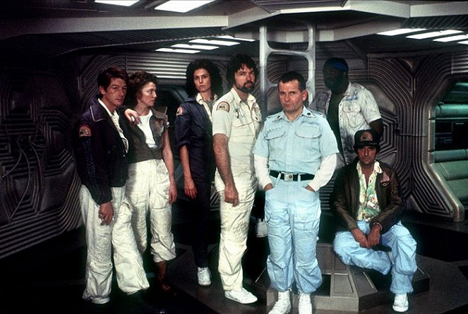 Alien - O 8.º Passageiro - Promo - John Hurt, Veronica Cartwright, Sigourney Weaver, Tom Skerritt, Ian Holm, Yaphet Kotto, Harry Dean Stanton