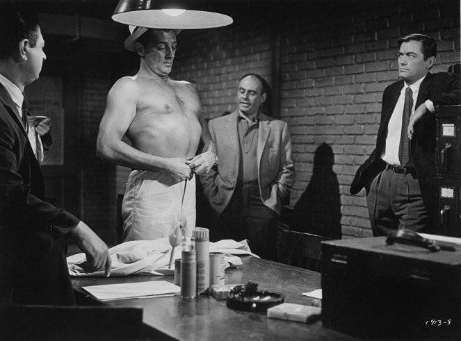 El cabo del terror - De la película - Robert Mitchum, Martin Balsam, Gregory Peck
