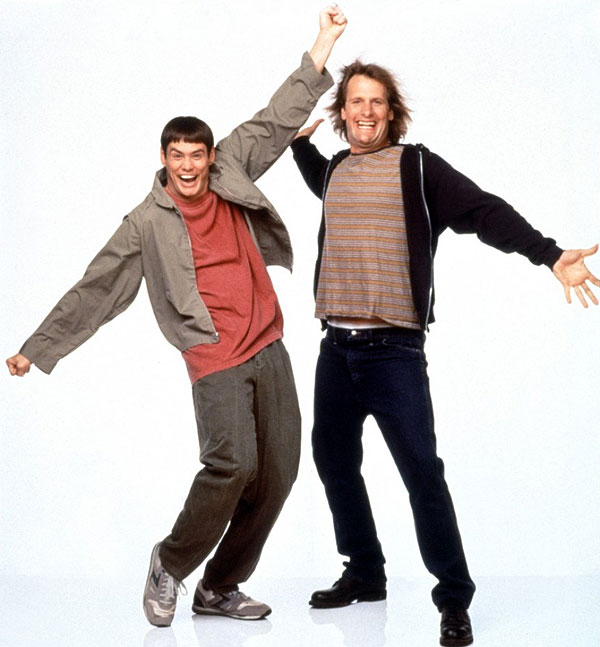 Dumb és Dumber - Dilibogyók - Promóció fotók - Jim Carrey, Jeff Daniels