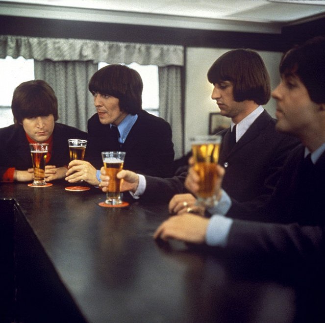 Segítség! - Filmfotók - John Lennon, George Harrison, Ringo Starr, Paul McCartney