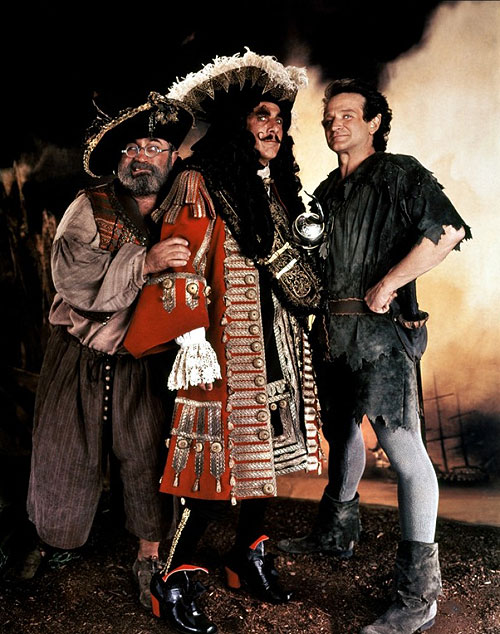 Hook (El capitán Garfio) - Promoción - Bob Hoskins, Dustin Hoffman, Robin Williams