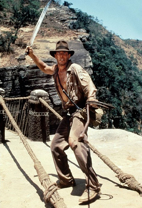 Indiana Jones a Chrám skazy - Z filmu - Harrison Ford