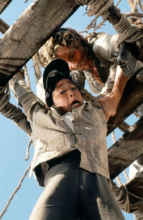 Indiana Jones a Chrám skazy - Z filmu - Ke Huy Quan, Kate Capshaw