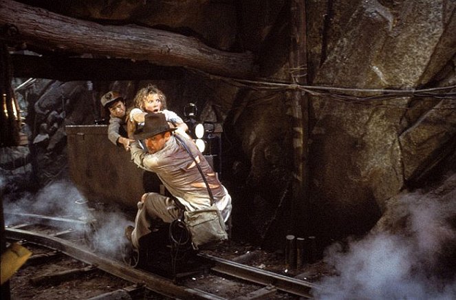Indiana Jones and the Temple of Doom - Van film - Ke Huy Quan, Kate Capshaw, Harrison Ford