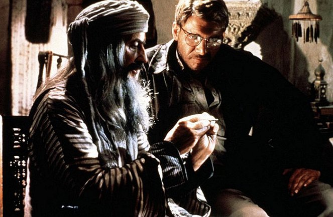 Poszukiwacze zaginionej arki - Z filmu - Tutte Lemkow, Harrison Ford