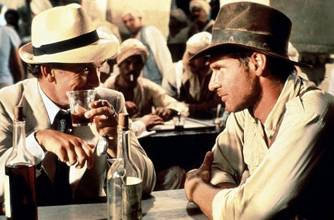 Indiana Jones et les Aventuriers de l'Arche perdue - Film - Paul Freeman, Harrison Ford