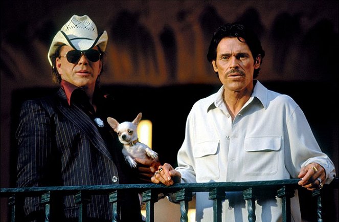 Pewnego razu w Meksyku: Desperado 2 - Z filmu - Mickey Rourke, Willem Dafoe