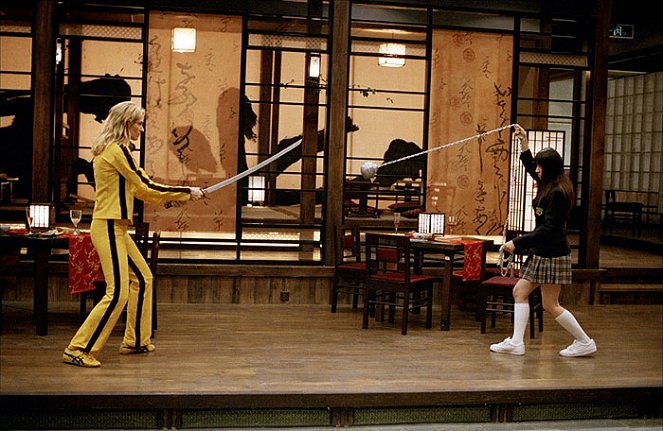 Kill Bill - Filmfotók - Uma Thurman, Chiaki Kuriyama