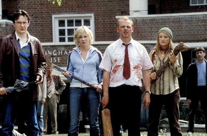 Shaun of the Dead - Van film - Dylan Moran, Kate Ashfield, Simon Pegg, Lucy Davis