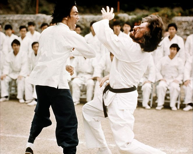 Wejście Smoka - Z filmu - Bruce Lee, Robert Wall