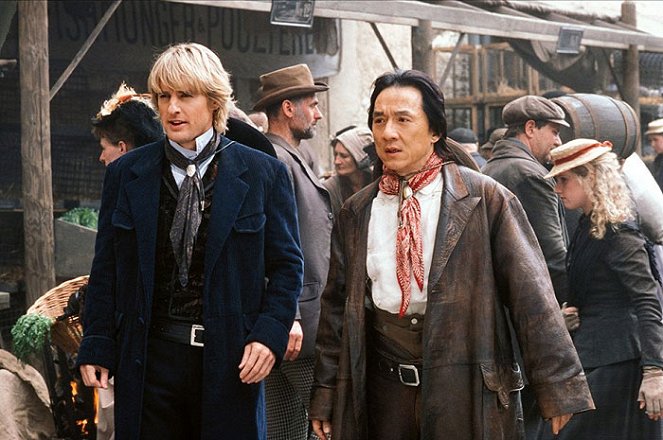 Šanghajskí rytieri - Z filmu - Owen Wilson, Jackie Chan