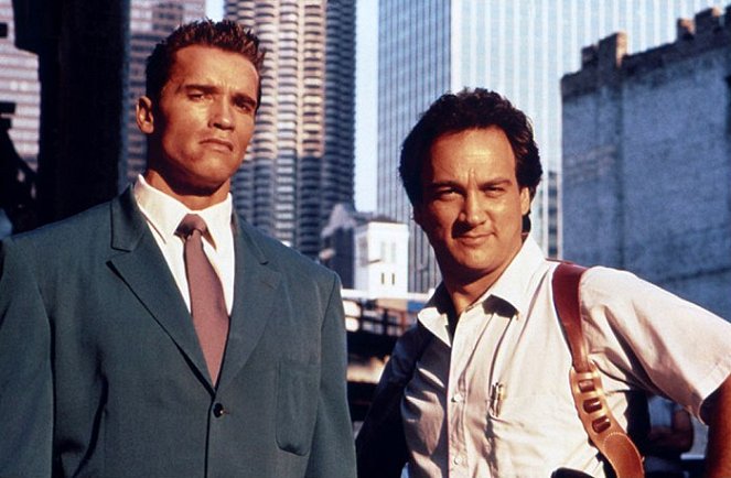 Red Heat - Werbefoto - Arnold Schwarzenegger, Jim Belushi