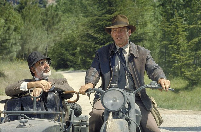 Indiana Jones a Poslední křížová výprava - Z filmu - Sean Connery, Harrison Ford