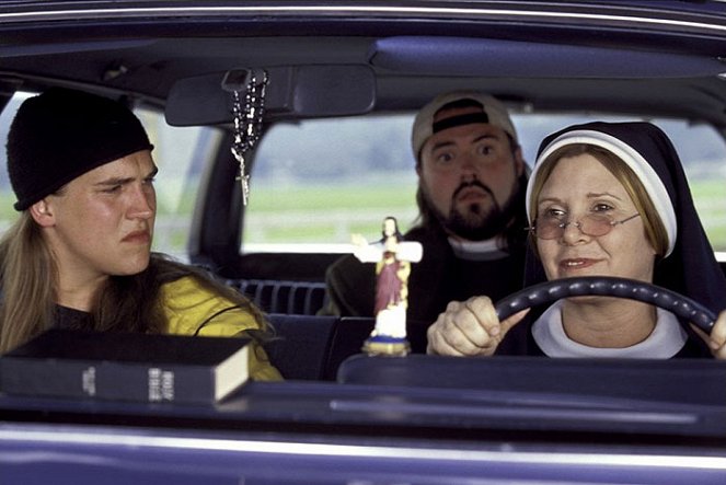 Jay and Silent Bob Strike Back - Van film - Jason Mewes, Kevin Smith, Carrie Fisher