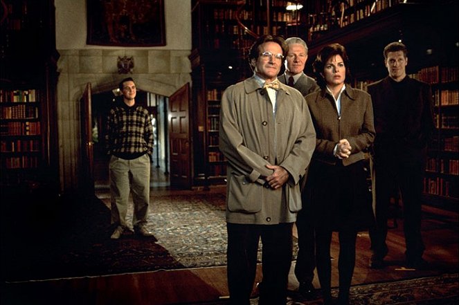 Flubber - roztržitý profesor - Z filmu - Wil Wheaton, Robin Williams, Raymond J. Barry, Marcia Gay Harden, Clancy Brown