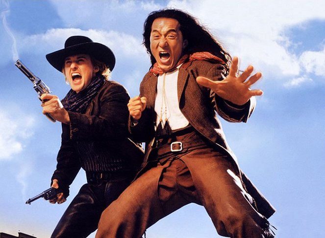 Shang-High Noon - Werbefoto - Owen Wilson, Jackie Chan